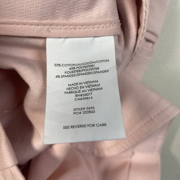 CABI Grace Blazer Pink Stretch Twill Button-up Jacket Size 4 Office Party Date - Picture 5 of 9